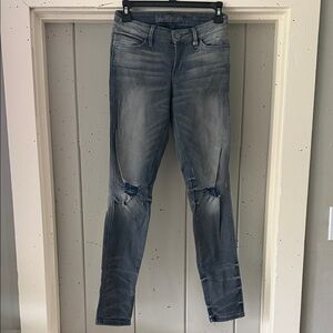 Guess Faded Blue Skinny Jeans